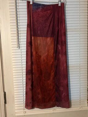 Cider boho long skirt